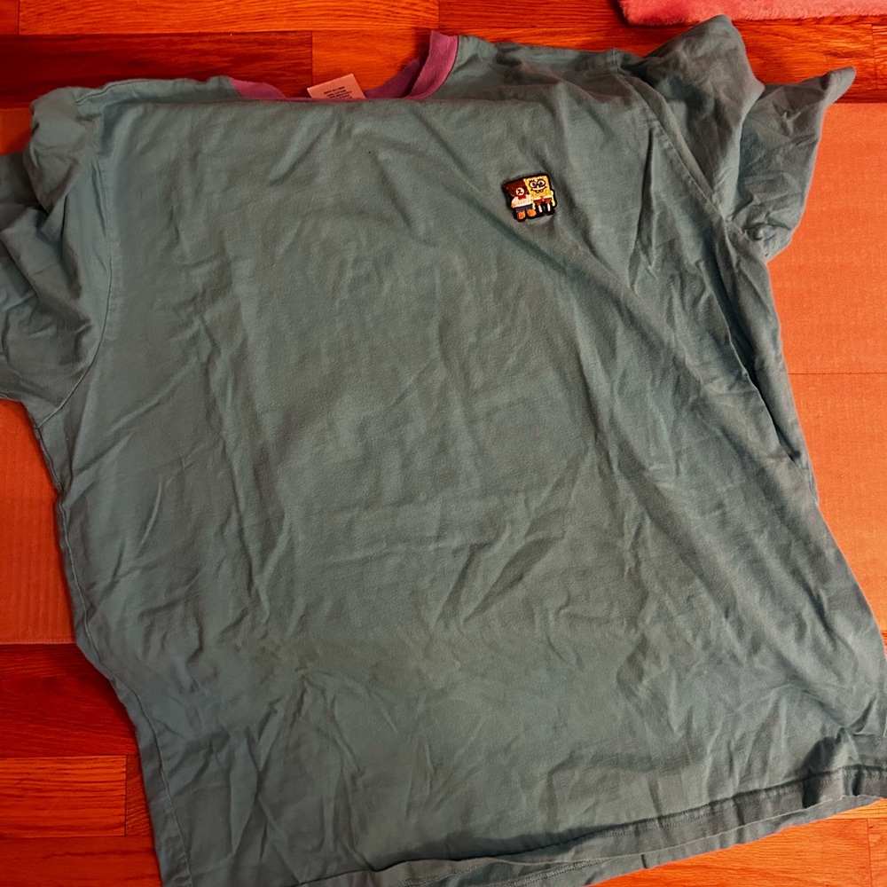 Teddy fresh x spongebob shirt